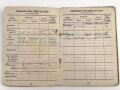 Soldbuch Heer, ausgestellt 27.1.1941 bei Bau Ersatz Btl. 12 Worms.