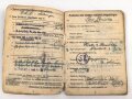 Soldbuch Heer, ausgestellt 24.2.1943 bei Eisenbahn Panzerzug