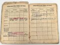 Soldbuch Heer, ausgestellt 24.2.1943 bei Eisenbahn Panzerzug