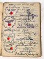 Soldbuch ausgestellt 7.9.1939 bei Nachrichten Ersatz Abteilung 8