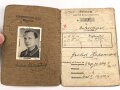 Soldbuch ausgestellt 7.9.1939 bei Nachrichten Ersatz Abteilung 8