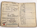 Soldbuch ausgestellt 7.9.1939 bei Nachrichten Ersatz Abteilung 8