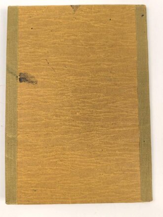 Soldbuch Heer, Ersatzanfertigung, ausgestellt 25.1.1945 bei Stabkompanie Panzer Abteilung 212