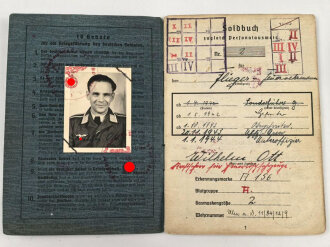 Fallschirmjäger Soldbuch ,  ausgestellt 4.11.1941...