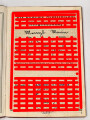 Deutsche Arbeitsfront Mitgliedsbuch eines Angehörigen des Gaus Württbg.-Hohenz., Stuttgart, datiert 1940