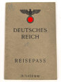 Deutsches Reich, Reisepass einer Frau aus Celle, datiert 1941
