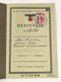 Deutsches Reich, Reisepass einer Frau aus Celle, datiert 1941