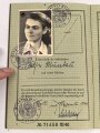 Deutsches Reich, Reisepass einer Frau aus Celle, datiert 1941