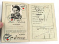 Deutsches Reich, Reisepass einer Frau aus Stuttgart, datiert 1938