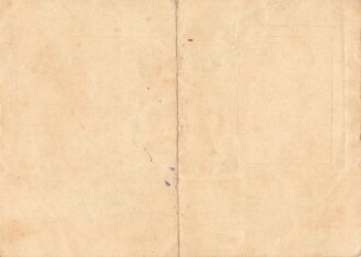 Deutsche Reichsbahn, Personalausweis, einer Tochter eines Bediensteten aus Oppeln, ausgestellt 1940