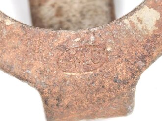 Abgetrenntes Ersatzteil Wehrmacht, eiserne Beschläge