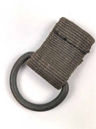 Abgeschnittenes Ersatzteil Wehrmacht, eiserne D Ring mit...