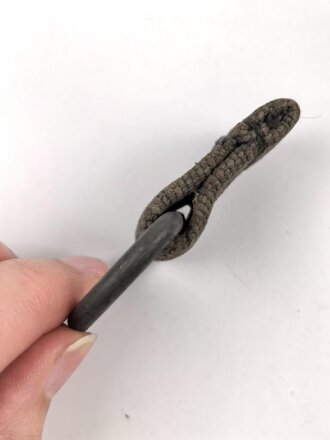 Abgeschnittenes Ersatzteil Wehrmacht, eiserne D Ring mit 39mm Breite