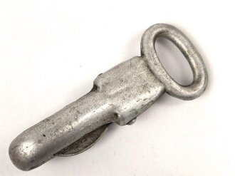 Haken aus Leichtmetall für Trageriemen der Wehrmacht