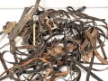 Umfangreiches Konvolut Lederriemen aller Art