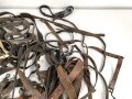 Umfangreiches Konvolut Lederriemen aller Art
