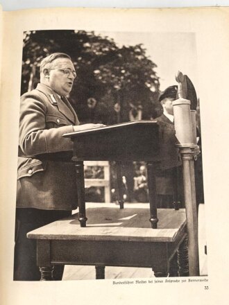 Deutsches Sängerbundfest Breslau 1937, "Deutsches Volk - Singendes Volk"datiert 1937, 164 Seiten, DIN A4