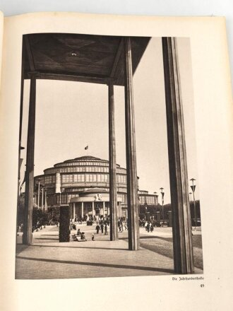Deutsches Sängerbundfest Breslau 1937, "Deutsches Volk - Singendes Volk"datiert 1937, 164 Seiten, DIN A4