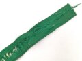 Luftwaffe,  Ärmelband "Fallschirm-Jäger Rgt. 1" für Unteroffiziere. Getragenes Stück in gutem Zustand, Länge 47cm