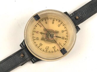 Luftwaffe, Armkompass AK39, Fl 23235-1. Guter Zustand, sehr kleine Blase