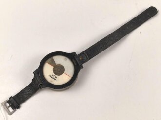 Luftwaffe, Armkompass AK39, Fl 23235-1. Guter Zustand, sehr kleine Blase