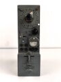 Funksprechgerät a " Fusp. a" Wehrmacht, datiert 1937. Gerät Nummer 37 von 200 gebauten. Extrem seltenes Stück, das Gesamte Gehäuse samt Antenne ist ein sehr guter, neuzeitlicher Nachbau.