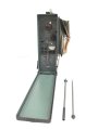 Funksprechgerät a " Fusp. a" Wehrmacht, datiert 1937. Gerät Nummer 37 von 200 gebauten. Extrem seltenes Stück, das Gesamte Gehäuse samt Antenne ist ein sehr guter, neuzeitlicher Nachbau.