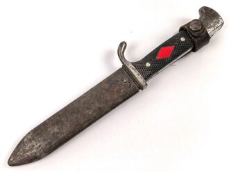 Fahrtenmesser für Angehörige der Hitler Jugend....