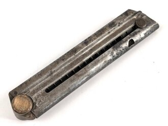 1.Weltkrieg, Magazin zur Pistole P08, Guter Gesamtzustand, Holzboden.