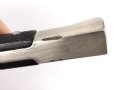 Fahrtenmesser für Angehörige der Hitler Jugend.  Getragenes Stück mit Devise, Doppelhersteller Tiger Solingen . Griffraute wackelt leicht, Scheide Originallack