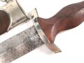 SA Dienstdolch, Hersteller RZM M7/14 Lüneschloss Solingen. Griffadler war entfernt und ist neu eingesetzt. Altersspuren