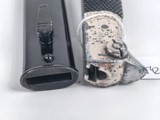 Extraseitengewehr KS98 Wehrmacht. Hersteller Alcoso Solingen, Klingenätzung " Zur Erinnerung an meine Dienstzeit"