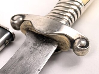 Reichsarbeitsdienst, Hauer für Führer. Hersteller Eickhorn Solingen. Die Klinge angeschliffen , sonst in gutem Zustand
