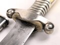 Reichsarbeitsdienst, Hauer für Führer. Hersteller Eickhorn Solingen. Die Klinge angeschliffen , sonst in gutem Zustand