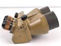 Flakfernrohr DF 10 x 80 Wehrmacht. Hersteller dkl. Klare Durchsicht, gängig, neuzeitlich überlackiertes Stück, zusätzliche Bohrungen angebracht