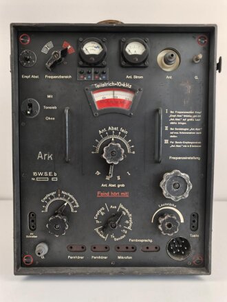 15 Watt Sender Empfänger b datiert 1944....
