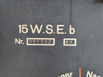 15 Watt Sender Empfänger b datiert 1944....
