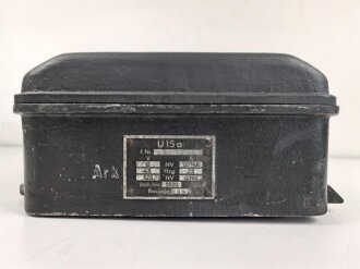 Umformer U 15a datiert 1943. Der Deckel alt...