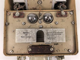 Umformer U 15b datiert 1945. Überlackiertes Stück, Funktion nicht geprüft