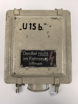 Umformer U 15b datiert 1945. Überlackiertes Stück, Funktion nicht geprüft