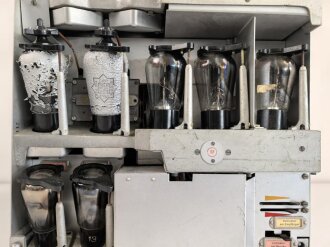 Telefunken 15 Watt Sender - Empfänger SE 469 A. Originallack, um 1939, Funktion nicht geprüft
