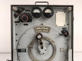 Telefunken 15 Watt Sender - Empfänger SE 469 A. Originallack, um 1939, Funktion nicht geprüft