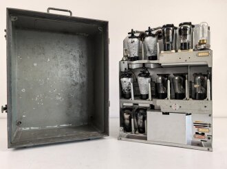 Telefunken 15 Watt Sender - Empfänger SE 469 A. Originallack, um 1939, Funktion nicht geprüft