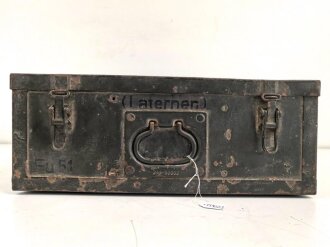 Fu51 ( Laternen) Kasten, Originallack, ungereinigtes Stück, datiert 1941
