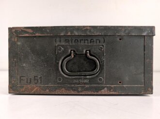 Fu51 ( Laternen) Kasten, Originallack, ungereinigtes Stück, datiert 1941