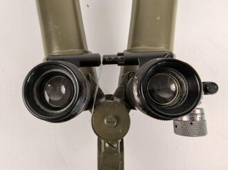 Scherenfernrohr 14 Z, Hergestellt von Carl Zeiss Jena. Gute Optik, Verstellringe gängig, deutliche Strichplatte. Neuzeitlich überlackiert