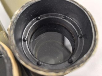 Scherenfernrohr 14 Z, Hergestellt von Carl Zeiss Jena. Gute Optik, Verstellringe gängig, deutliche Strichplatte. Neuzeitlich überlackiert