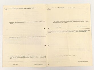 "Wehrdienstbeschädigungsliste" über...