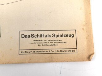 "Die Seekiste"- Zeitschrift zur Förderung des Schiffsmodellbaus Heft 10, 3. Jahrgang, 5. Oktober 1943