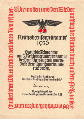 Kriegsmarine, Gruppe Urkunden eines Trägers der Marine Frontspange in bronze